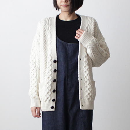 aran WOOLLEN MILLS(アランウーレンミルズ)ニットカーディガン | 山口